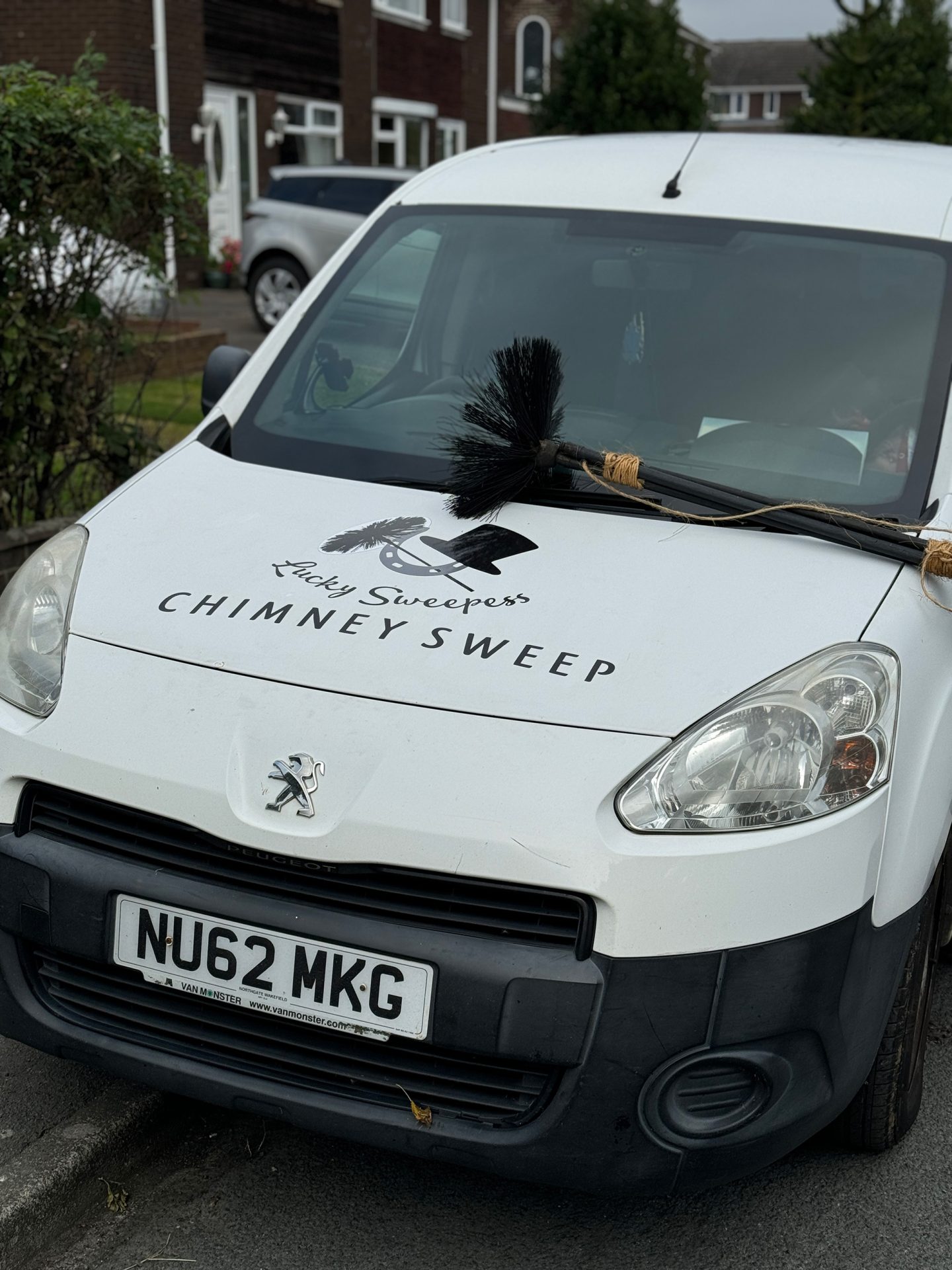 Lucky Sweepess Service Van